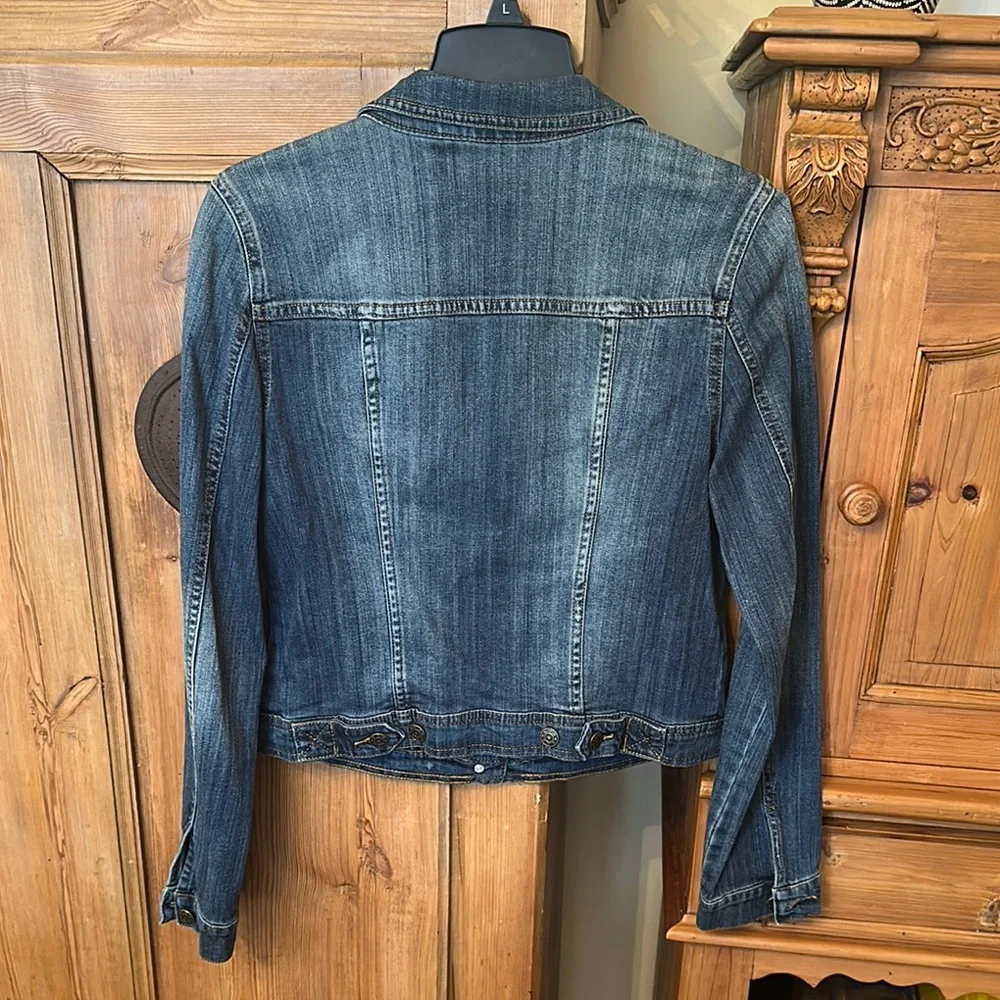 Women’s a.n.a Studded Denim Jacket - Picture 2 of 11